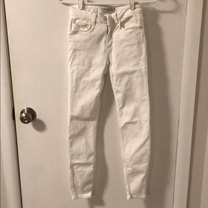 White Zara Skinny Jeans
